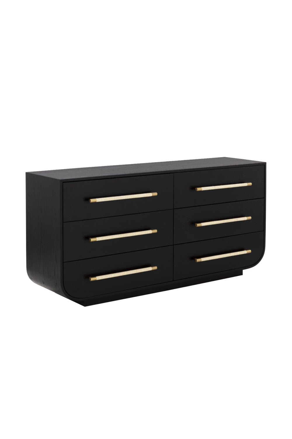   Modern European furniture - Black Oak 6-Drawer Dresser - www.oroa.com | Oroa.com