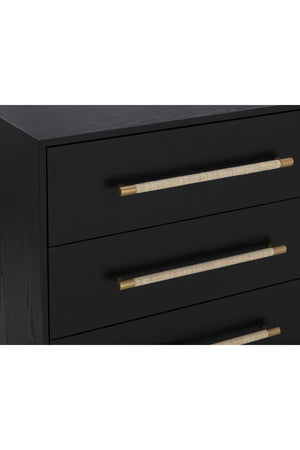   Modern European furniture - Black Oak 6-Drawer Dresser - www.oroa.com | Oroa.com