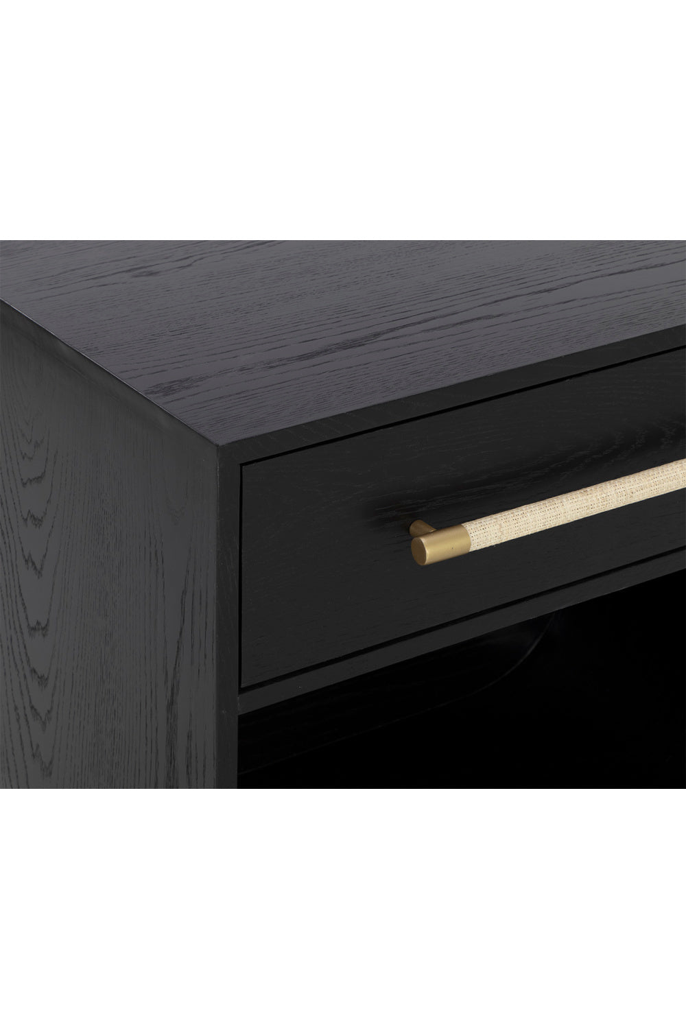   Modern European furniture - Modern Oak Curved Nightstand - www.oroa.com | Oroa.com