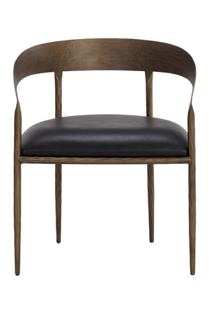   Modern European furniture - Antique Brass Framed Dining Chair - www.oroa.com | Oroa.com