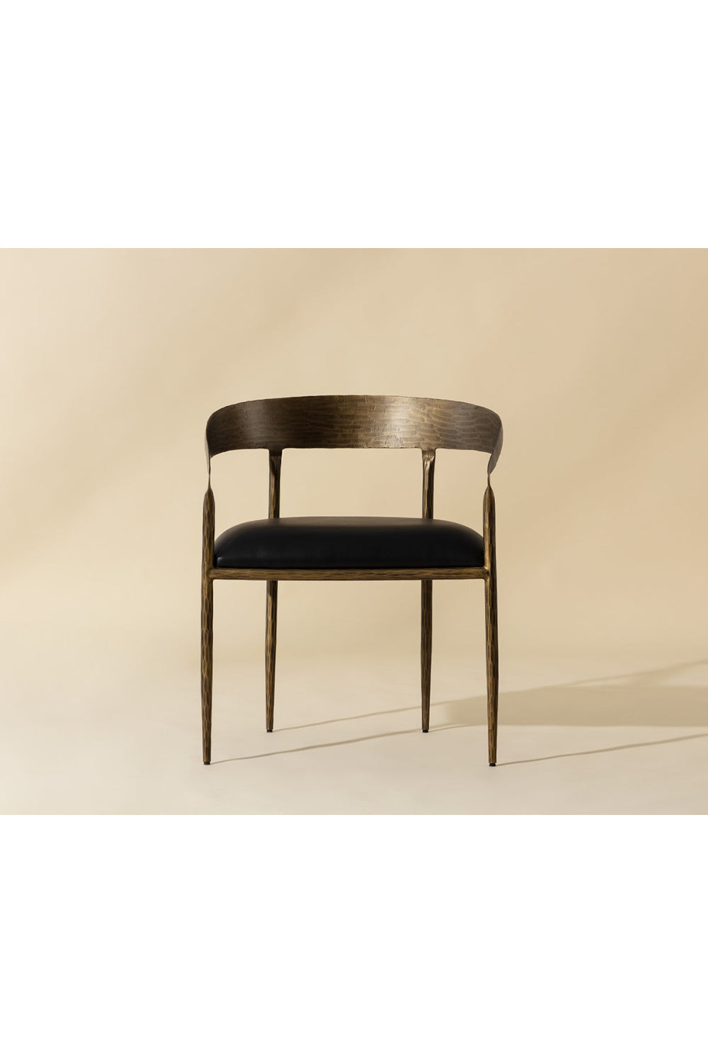   Modern European furniture - Antique Brass Framed Dining Chair - www.oroa.com | Oroa.com