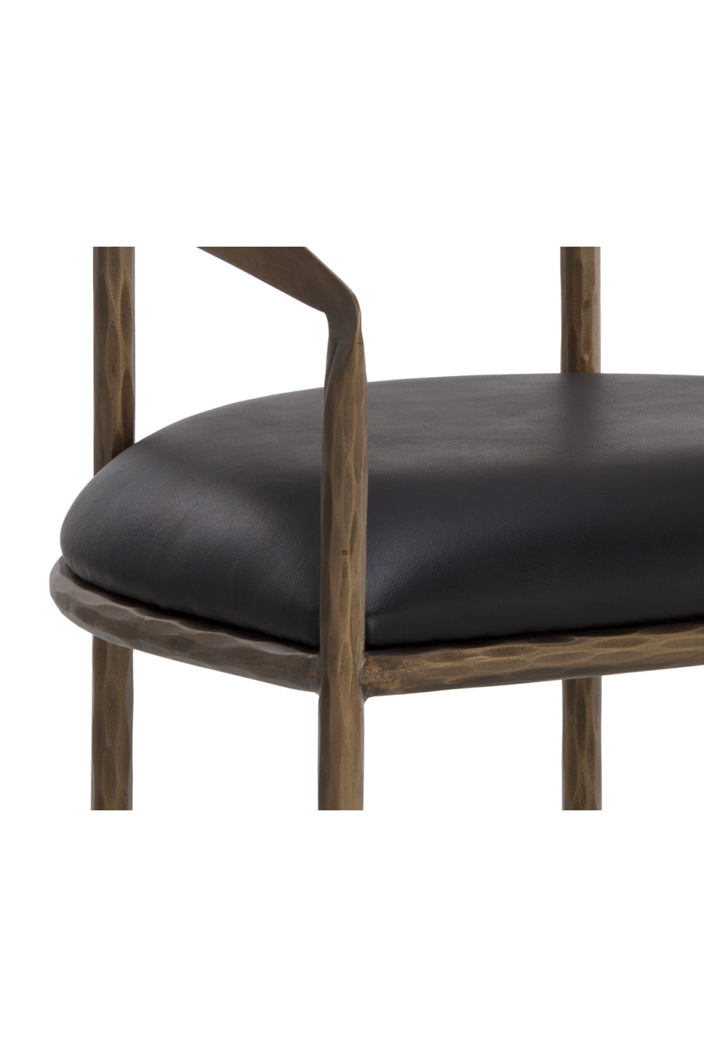  Modern European furniture - Antique Brass Framed Dining Chair - www.oroa.com | Oroa.com
