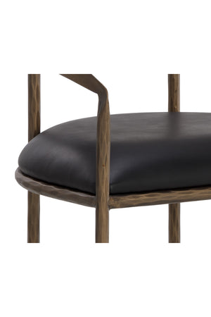   Modern European furniture - Antique Brass Framed Dining Chair - www.oroa.com | Oroa.com