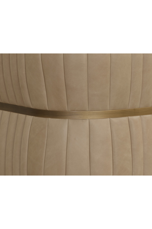   Modern European furniture - Leather Channeled Lounge Chair - www.oroa.com | Oroa.com
