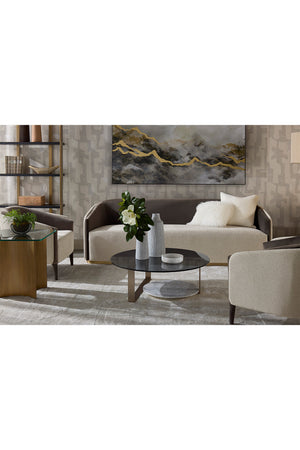   Modern European furniture - Gray Backrest Sofa - www.oroa.com | Oroa.com