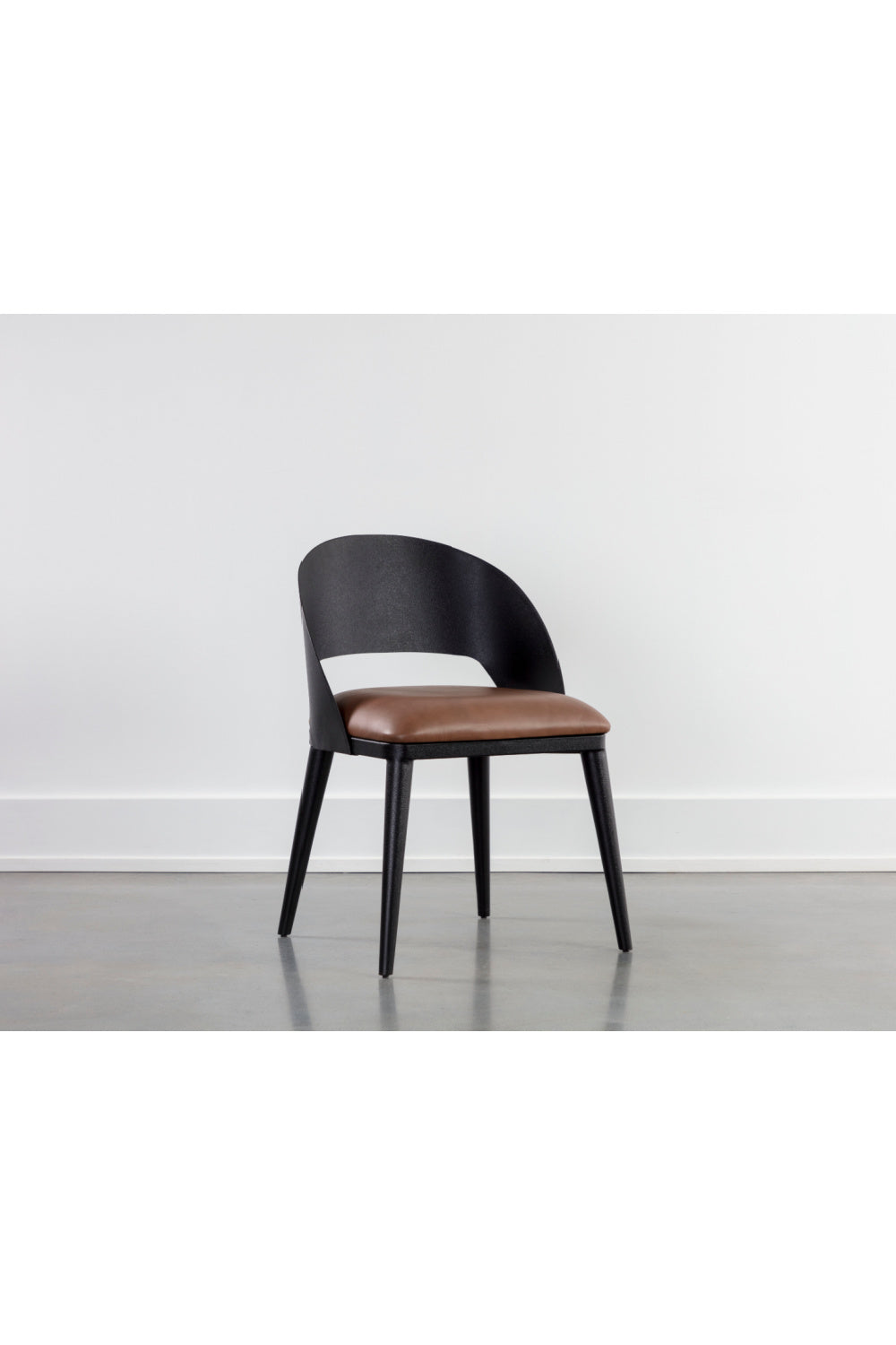   Modern European furniture - Leather Seat Dining Chair - www.oroa.com | Oroa.com