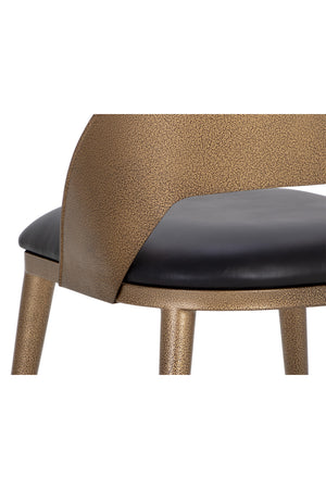   Modern European furniture - Leather Seat Dining Chair - www.oroa.com | Oroa.com