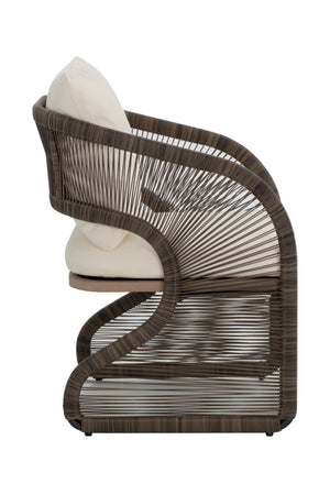   Modern European furniture - Gray Polyrod Indoor/Outdoor Dining Chair - www.oroa.com | Oroa.com