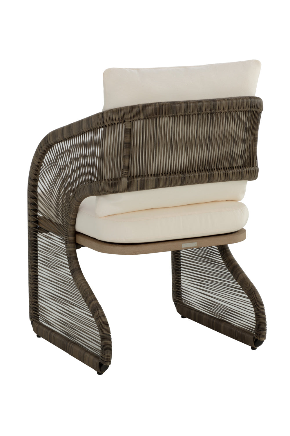   Modern European furniture - Gray Polyrod Indoor/Outdoor Dining Chair - www.oroa.com | Oroa.com