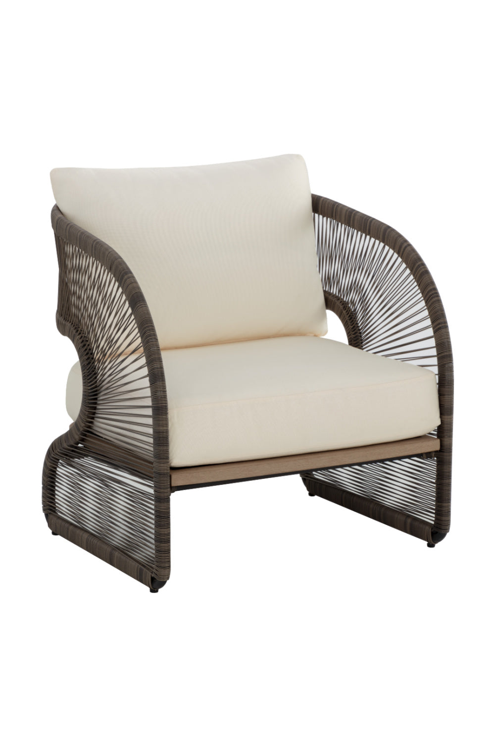   Modern European furniture - Gray Polyrod Indoor/Outdoor Lounge Chair - www.oroa.com | Oroa.com
