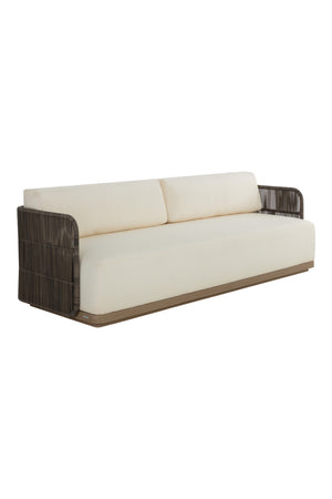   Modern European furniture - Gray Polyrod Indoor/Outdoor Sofa - www.oroa.com | Oroa.com