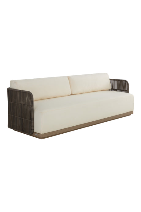   Modern European furniture - Gray Polyrod Indoor/Outdoor Sofa - www.oroa.com | Oroa.com