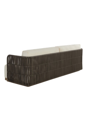   Modern European furniture - Gray Polyrod Indoor/Outdoor Sofa - www.oroa.com | Oroa.com