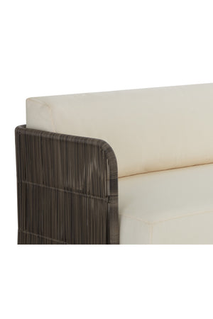  Modern European furniture - Gray Polyrod Indoor/Outdoor Sofa - www.oroa.com | Oroa.com