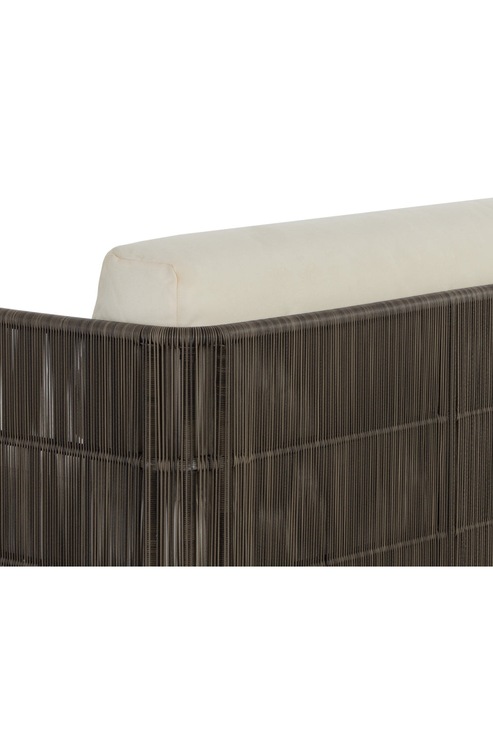   Modern European furniture - Gray Polyrod Indoor/Outdoor Sofa - www.oroa.com | Oroa.com