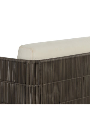   Modern European furniture - Gray Polyrod Indoor/Outdoor Sofa - www.oroa.com | Oroa.com