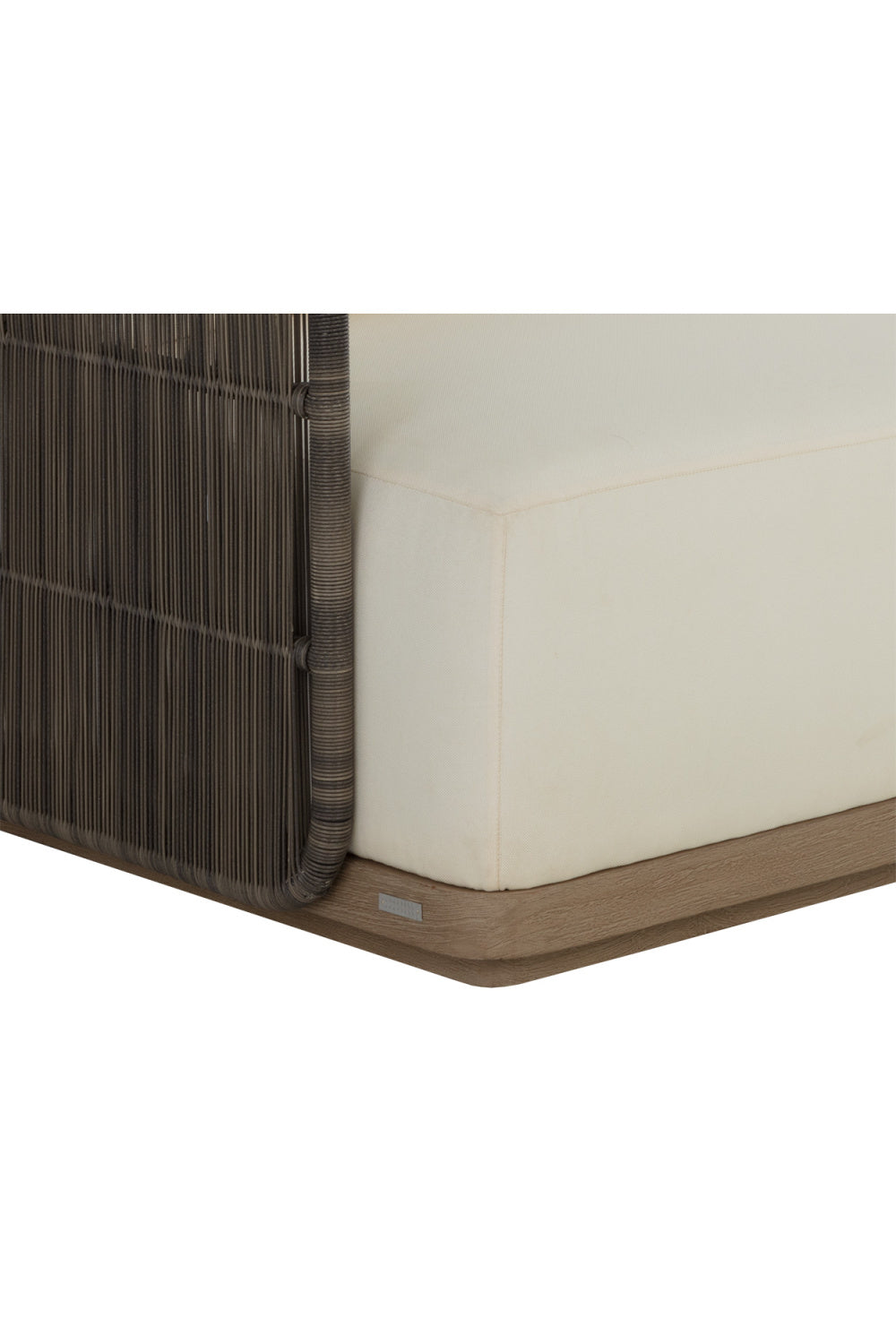   Modern European furniture - Gray Polyrod Indoor/Outdoor Sofa - www.oroa.com | Oroa.com