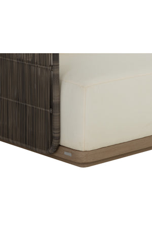   Modern European furniture - Gray Polyrod Indoor/Outdoor Sofa - www.oroa.com | Oroa.com
