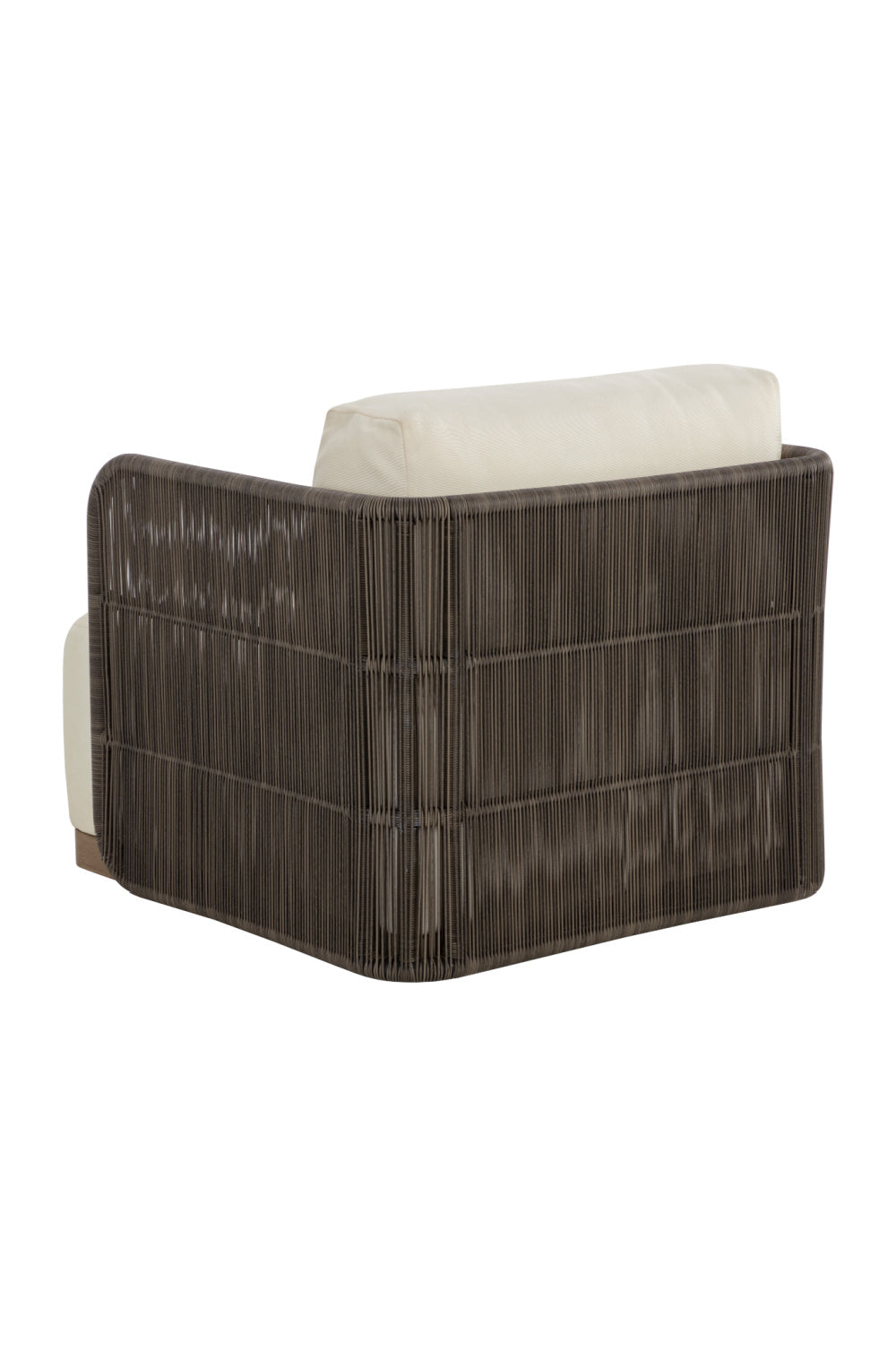   Modern European furniture - Gray Polyrod Indoor/Outdoor Swivel Chair - www.oroa.com | Oroa.com