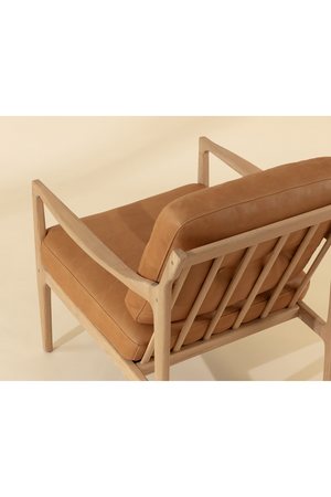   Modern European furniture - Button-Tufted Leather Lounge Chair - www.oroa.com | Oroa.com