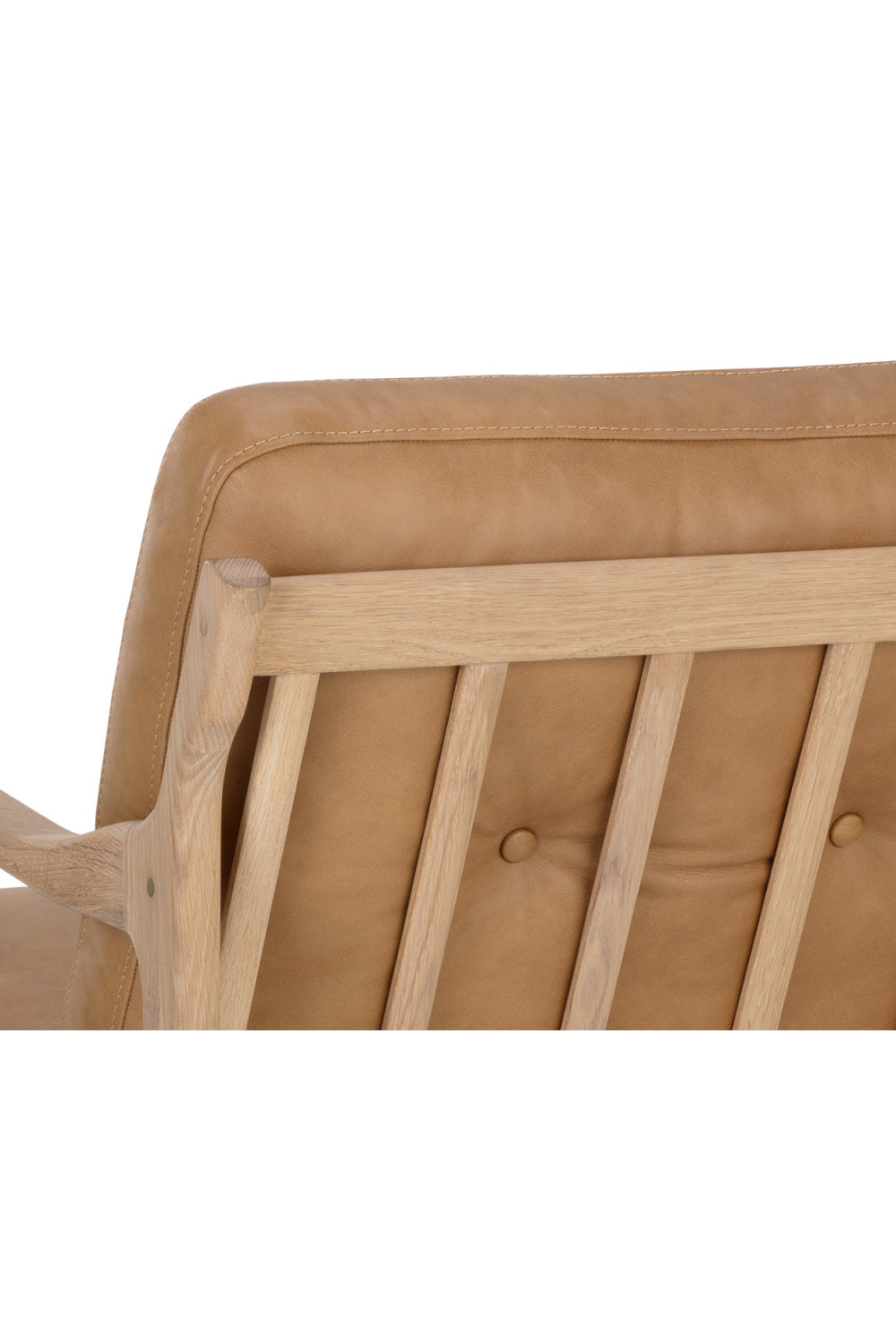   Modern European furniture - Button-Tufted Leather Lounge Chair - www.oroa.com | Oroa.com