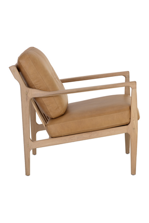   Modern European furniture - Button-Tufted Leather Lounge Chair - www.oroa.com | Oroa.com