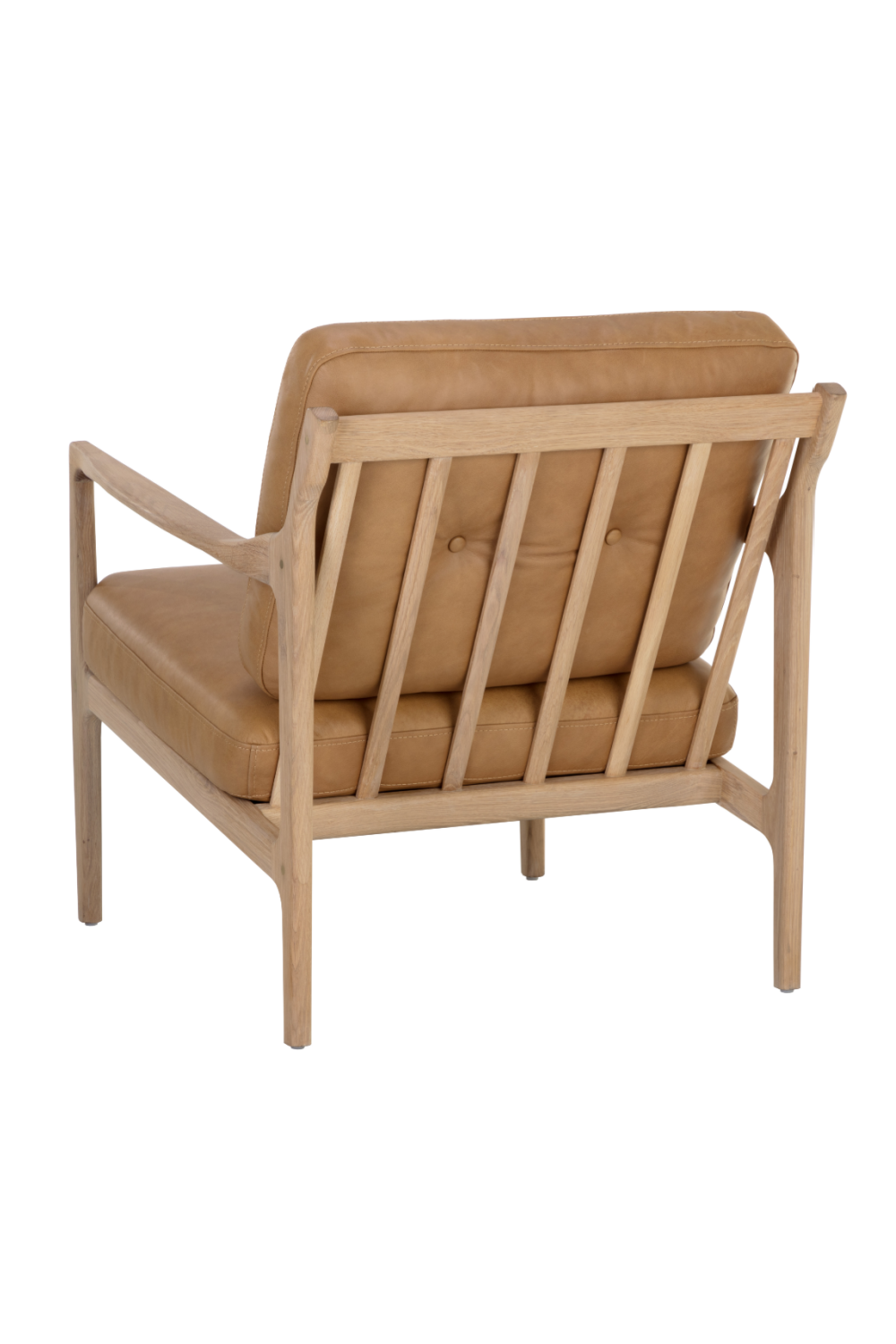   Modern European furniture - Button-Tufted Leather Lounge Chair - www.oroa.com | Oroa.com