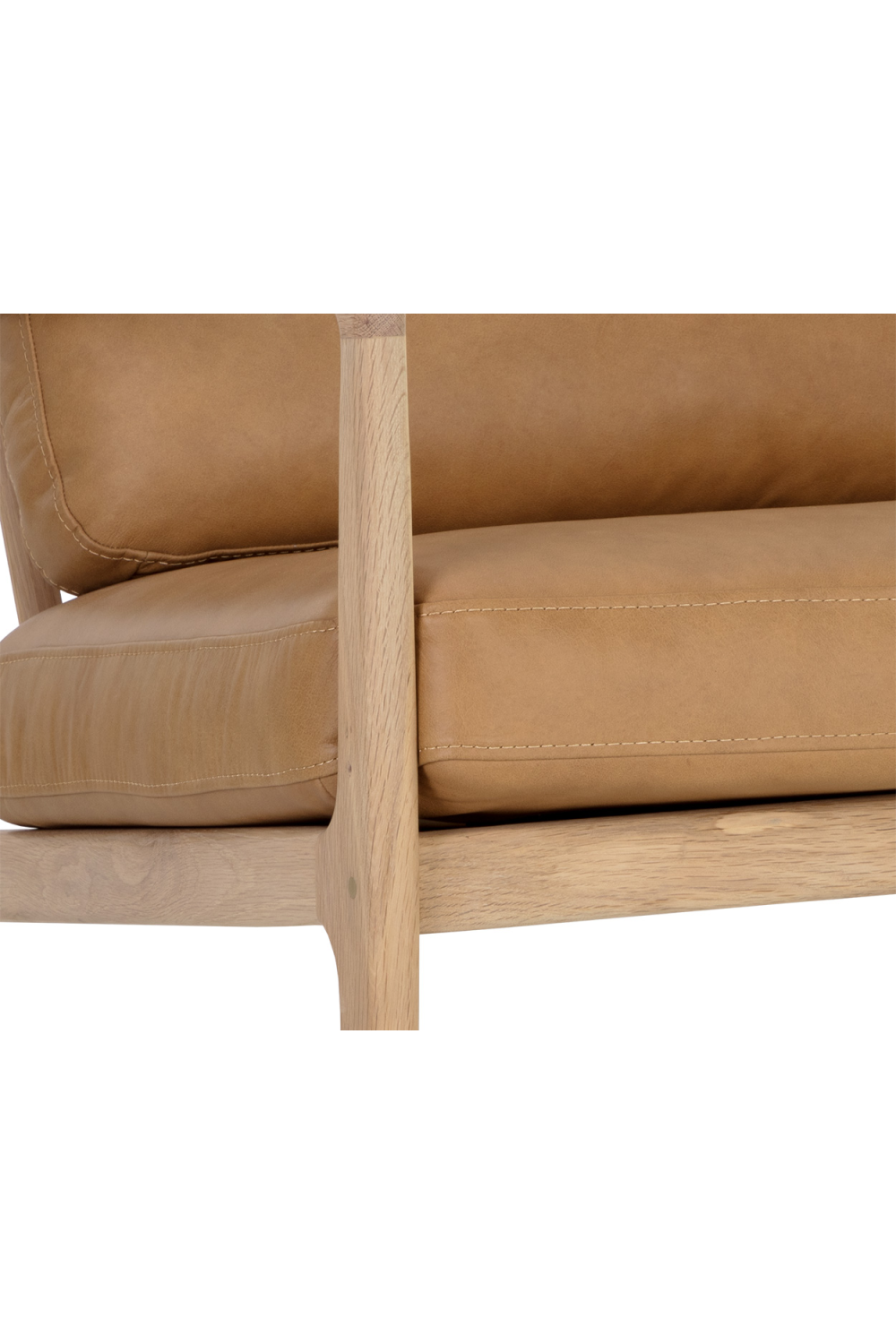   Modern European furniture - Button-Tufted Leather Lounge Chair - www.oroa.com | Oroa.com