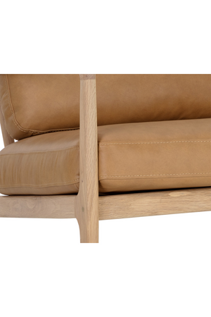   Modern European furniture - Button-Tufted Leather Lounge Chair - www.oroa.com | Oroa.com