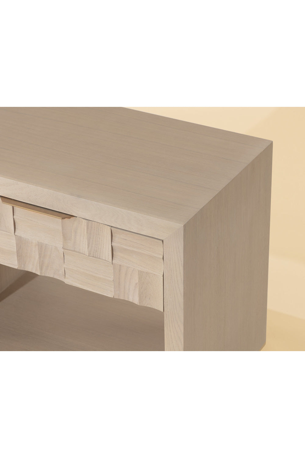   Modern European furniture - Light Oak Wood-Tile Nightstand - www.oroa.com | Oroa.com
