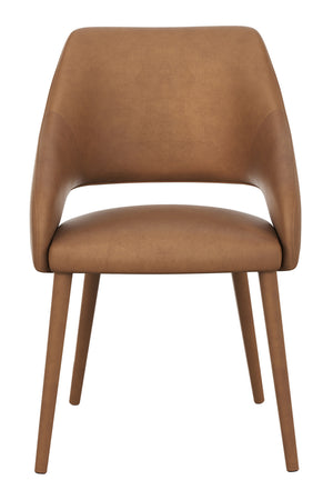   Modern European furniture - Monochromatic Leather Dining Chair - www.oroa.com | Oroa.com
