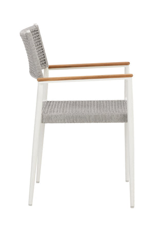   Modern European furniture - Stackable Indoor/Outdoor Dining Armchairs (2) - www.oroa.com | Oroa.com