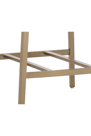   Modern European furniture - Leather-Look Channeled Arm Counter Stool - www.oroa.com | Oroa.com