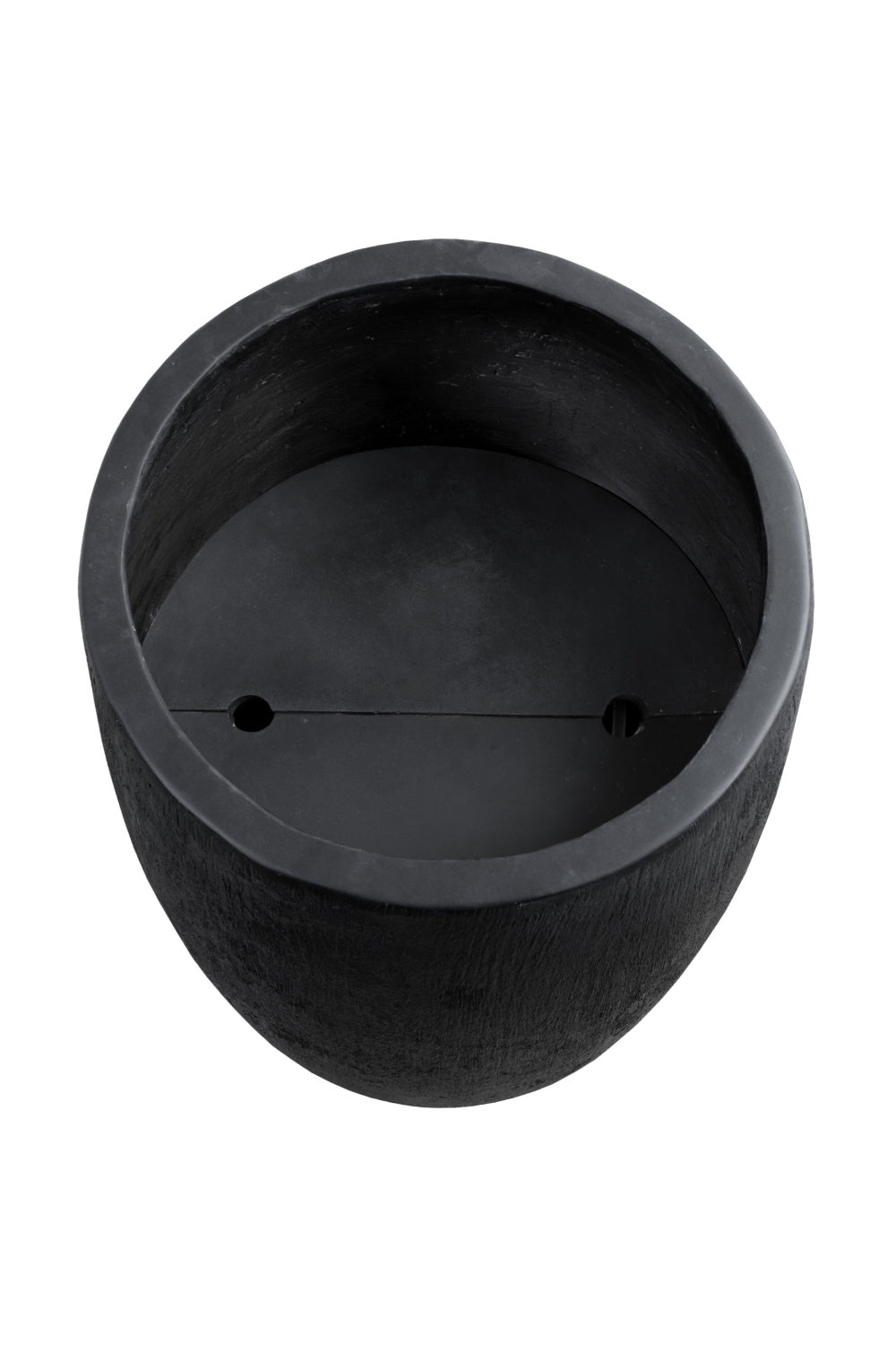   Modern European furniture - Black Concrete Indoor/Outdoor Planter - www.oroa.com | Oroa.com