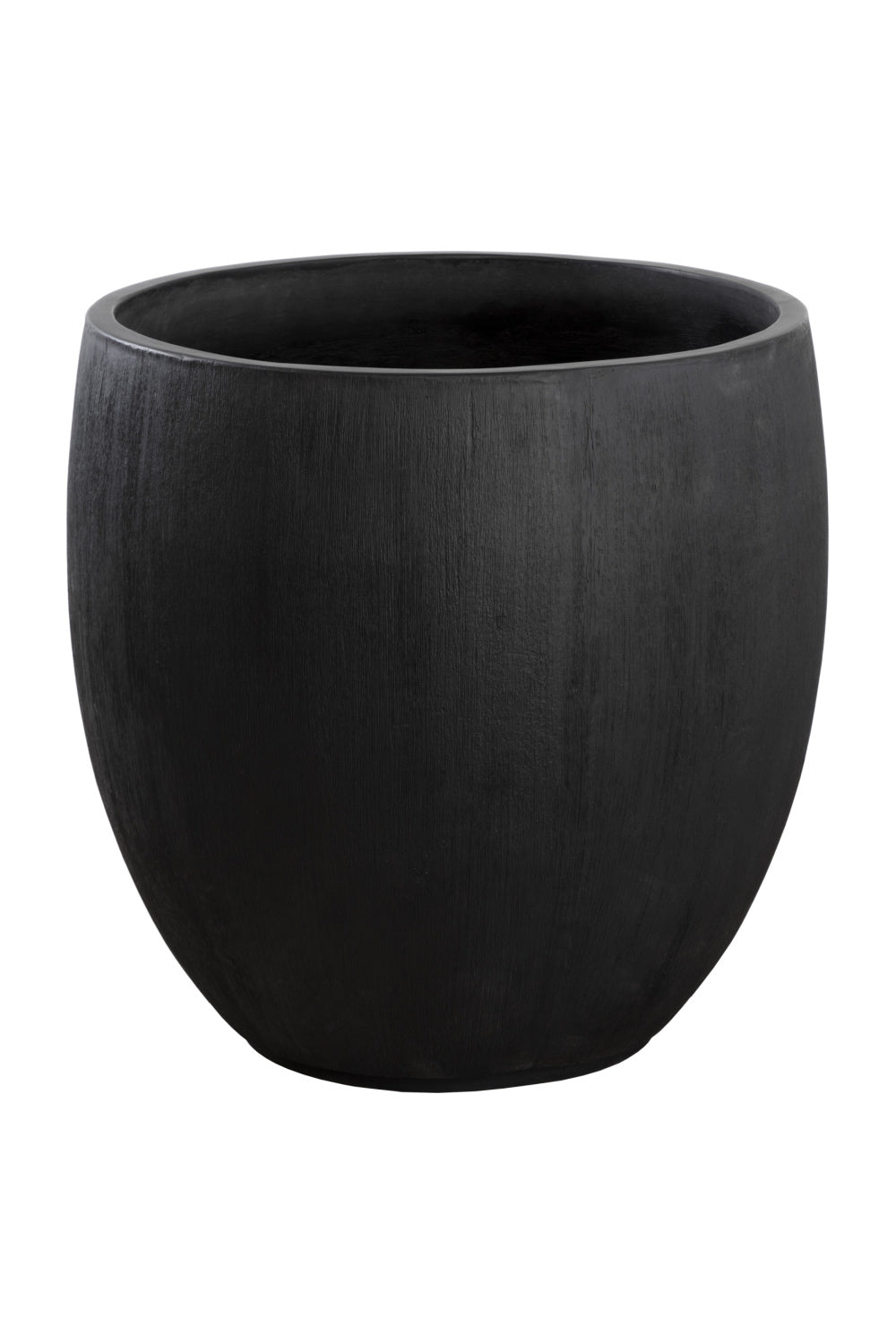   Modern European furniture - Black Concrete Indoor/Outdoor Planter - www.oroa.com | Oroa.com