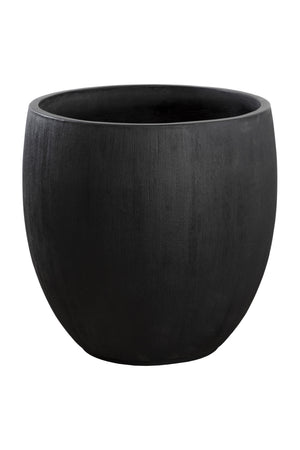   Modern European furniture - Black Concrete Indoor/Outdoor Planter - www.oroa.com | Oroa.com