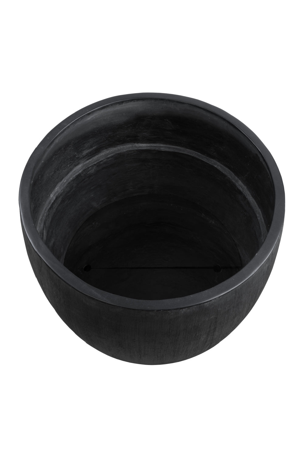   Modern European furniture - Black Concrete Indoor/Outdoor Planter - www.oroa.com | Oroa.com