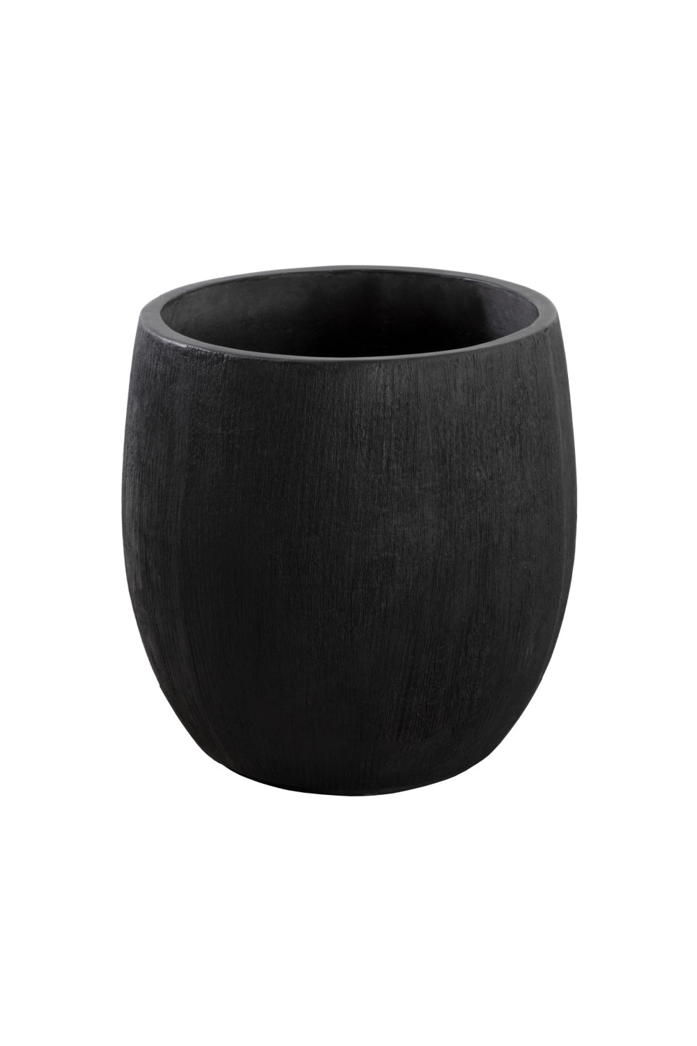   Modern European furniture - Black Concrete Indoor/Outdoor Planter - www.oroa.com | Oroa.com