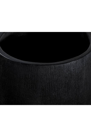   Modern European furniture - Black Concrete Indoor/Outdoor Planter - www.oroa.com | Oroa.com