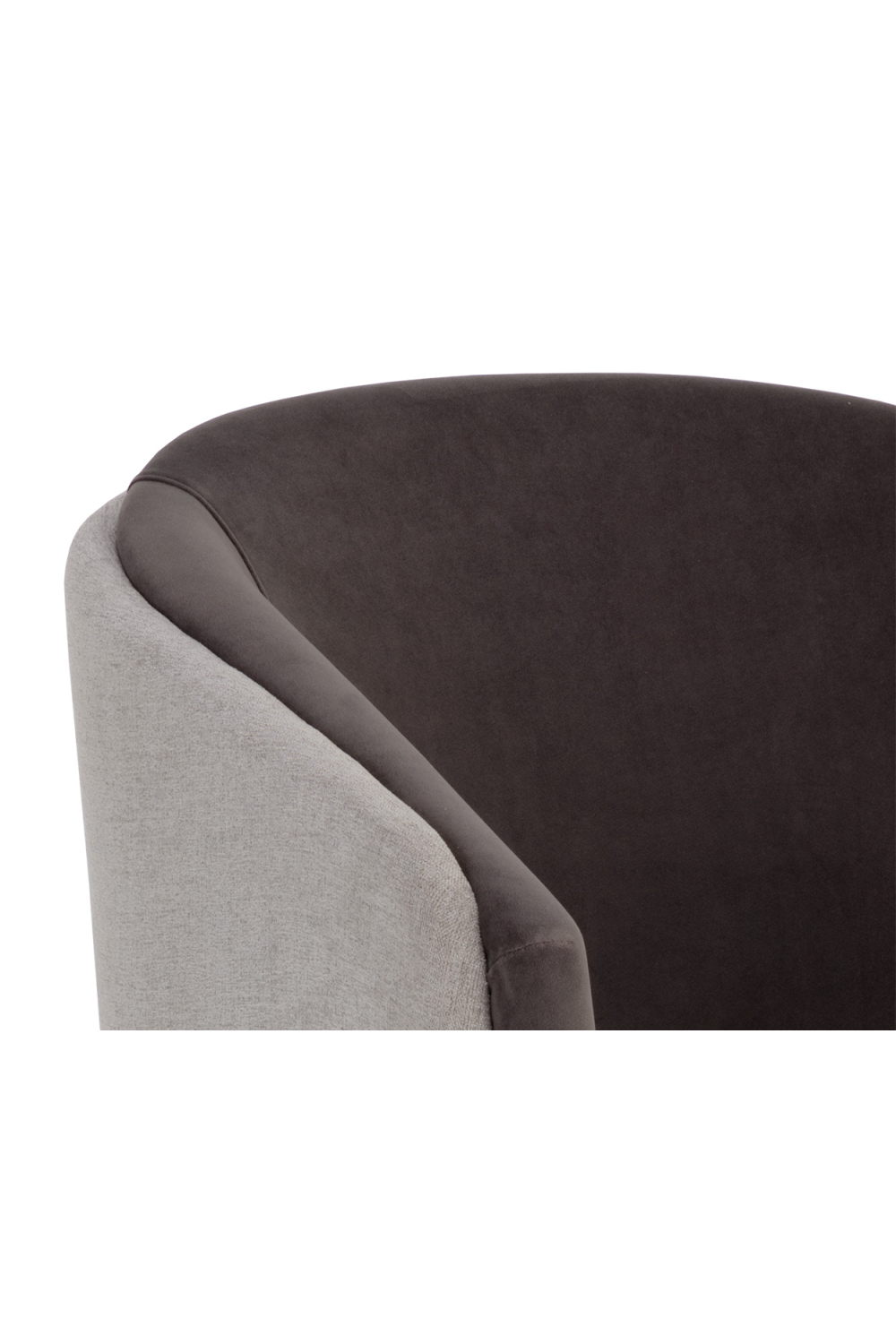   Modern European furniture - Gray Barrel-Back Dining Chair - www.oroa.com | Oroa.com