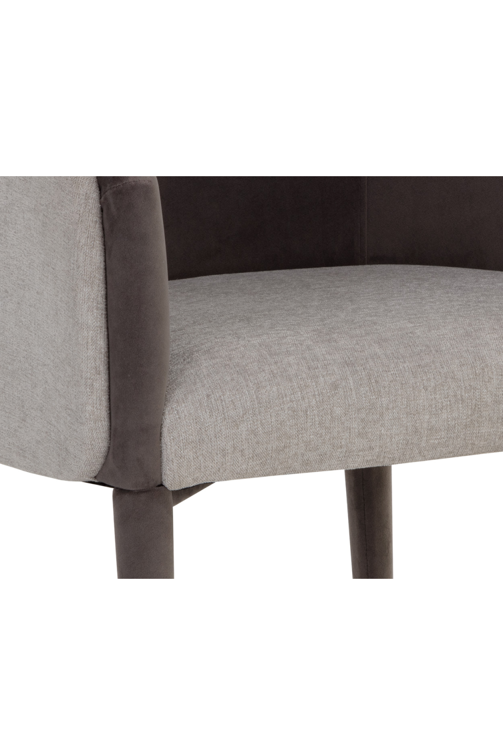   Modern European furniture - Gray Barrel-Back Dining Chair - www.oroa.com | Oroa.com