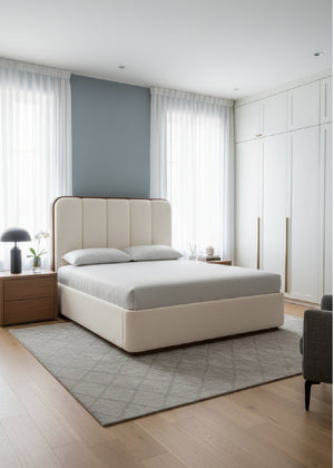   Modern European furniture - Channel Tufted Bed - www.oroa.com | Oroa.com