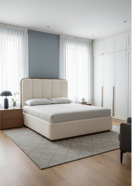   Modern European furniture - Channel Tufted Bed - www.oroa.com | Oroa.com