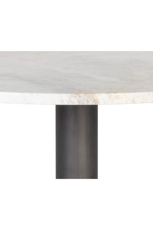  Modern European furniture - Round White Marble Bistro Table - www.oroa.com | Oroa.com