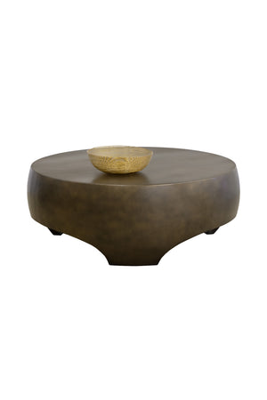   Modern European furniture - Round Indoor/Outdoor Coffee Table with Open Arches - www.oroa.com | Oroa.com