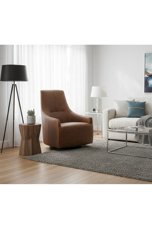   Modern European furniture - High Back Leather Swivel Chair - www.oroa.com | Oroa.com