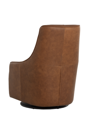   Modern European furniture - High Back Leather Swivel Chair - www.oroa.com | Oroa.com