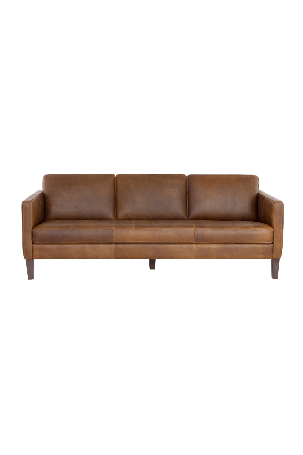   Modern European furniture - Brown Italian Leather Sofa - www.oroa.com | Oroa.com