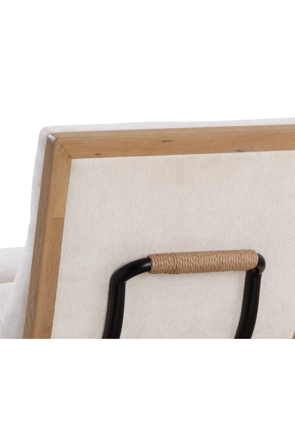   Modern European furniture - White Muslin Counter Stool - www.oroa.com | Oroa.com
