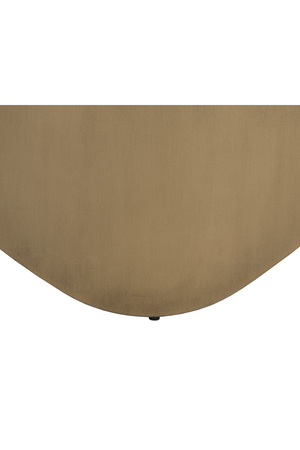   Modern European furniture - Wavy Antique Brass Coffee Table - www.oroa.com | Oroa.com